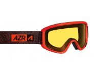AZR Masque de Ski Snow Monture Orange Neon Ecran Jaune