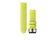 Garmin Bracelet Fénix QuickFit Amp Yellow Silicone - 26mm