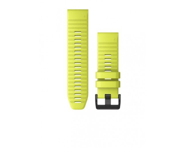 Garmin Bracelet Fénix QuickFit Amp Yellow Silicone - 26mm