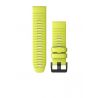 Garmin Bracelet Fénix QuickFit Amp Yellow Silicone - 26mm