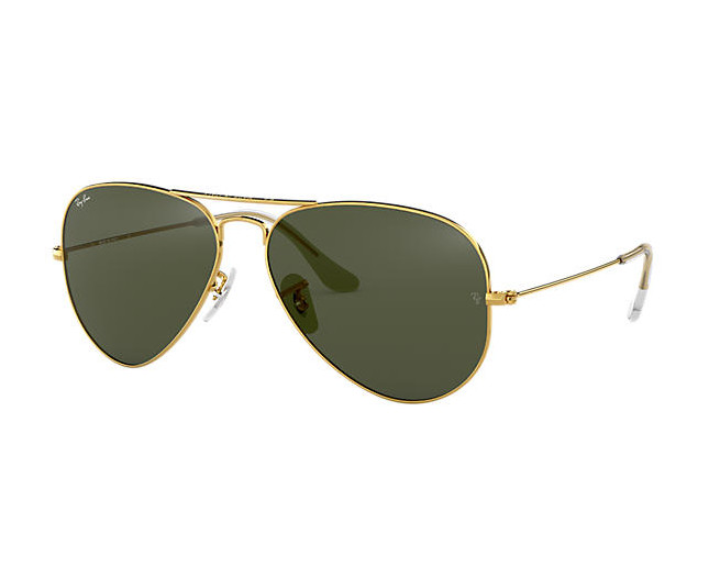 Ray Ban Aviator Gold Grey Green