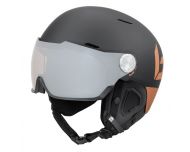 Bollé Casque de Ski Might Visor Premium Matte Black & Blush Gold Visière Photochromique cat.1-2