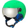 Bollé Quiz Visor Matte Green Grey Gun Visor Cat3 - Casque de Ski à visière Junior