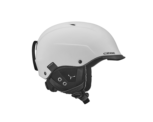 Cébé Casque de Ski Contest Visor Matt White Black