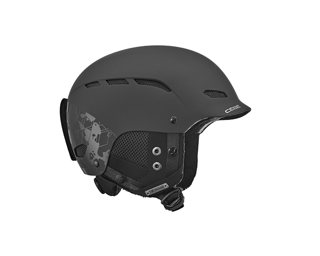 Cébé Casque de Ski Dusk Matt Black Geometric Camo