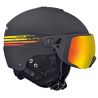 Cébé Element Visor Matt Black Racing Lines 2 visières Grey Flash Dark Red cat.3 & Yellow Flash Mirror cat.1