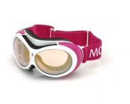 Moncler Masque de Ski ML0130 White Purple Photochromic lenses cat 1-2