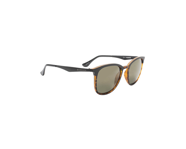 Mundaka Bianka Black & Brown Tort Green Polarized