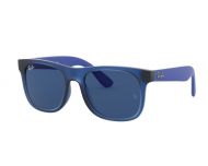 Ray-Ban Junior RJ9069S Rubber ransparent Blue Gray Gradient