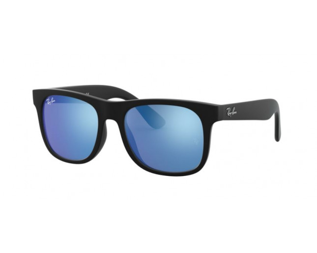 black and blue ray ban sunglasses