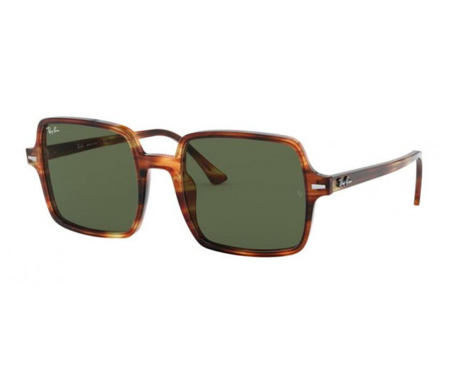 Ray-Ban Square II Stripped Havana Green 