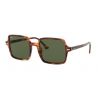 Ray-Ban Square II Stripped Havana Green 