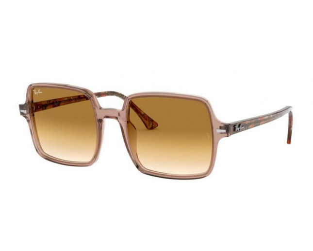 Ray-Ban Square II Stripped Light Brown Gradient