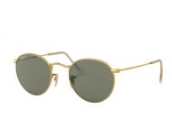 Ray-Ban Round Metal Arista Crystal Green 