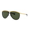 Ray-Ban Olympian Aviator Black Gold Green