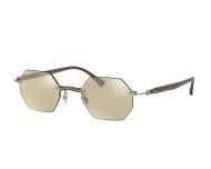 Ray-Ban RB8061 Grey  Light Brown Mirror Gold