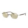 Ray-Ban RB8061 Grey  Light Brown Mirror Gold