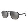 Ray-Ban RB4321CH Matte Black Grey Mirror Polarized 