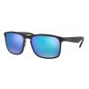 Ray-Ban RB4264 Matte black Blue Flash Polar