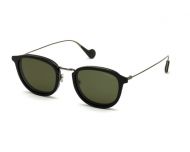 Moncler ML0126 Shiny Black Green Polar