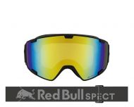 Red Bull Masque de Ski Spect PARK Black Antracite Gold Mirror