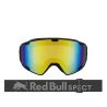 Red Bull Masque de Ski Spect PARK Black Antracite Gold Mirror