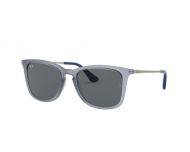 Ray Ban 9063S Rubber Transparent Grey Grey