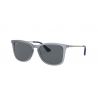 Ray Ban 9063S Rubber Transparent Grey Grey