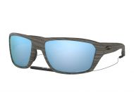 Oakley Split Shot Polished White-Prizm Deep Water Polarized