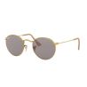 Ray-Ban Round Metal Arista Gold Bronze Photochromic Grey