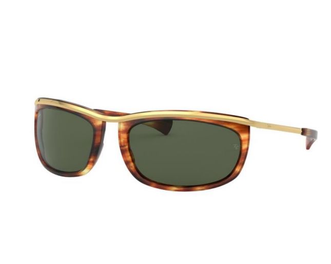 Ray-Ban The Olympian I Stripped Havanna Green 