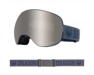 Dragon X2 Collegiate 2 écrans LumaLens Silver Ionized & LumaLens Flash Blue