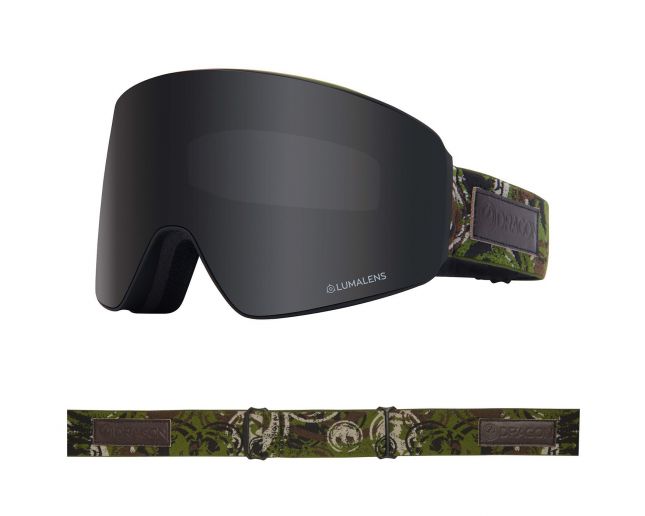Dragon PXV Icon Camo 2 écrans Lumalens Dark Smoke & Lumalens Rose