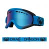 Dragon Masque de Ski DX Blueberry LumaLens Blue Ion
