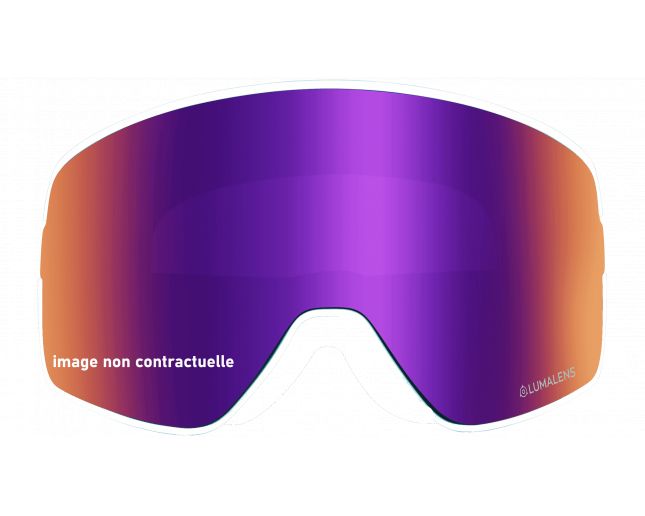 ski goggles purple