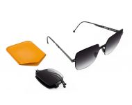 Roav Brigitte Matte Black Grey Gradient Polarized Lenses