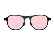 Roav Henson Matte Black Pink Mirror Lenses Polarized Lenses