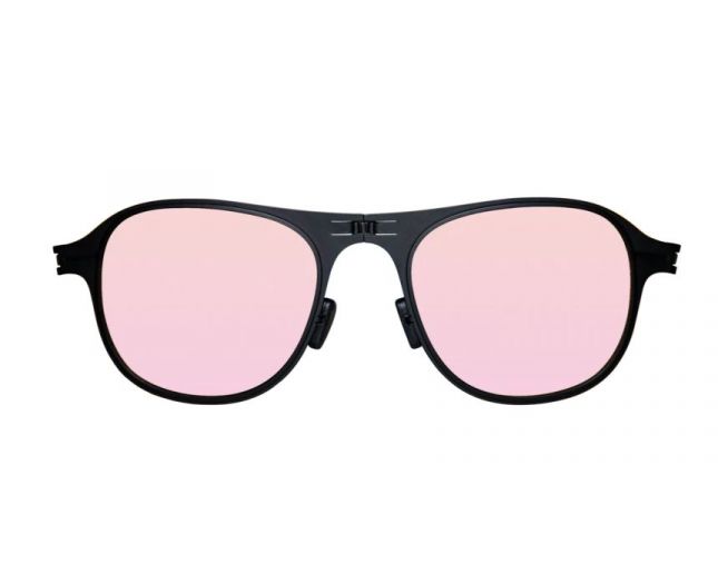 New Dark Pink Rose Gold Mirrored Polarized Sunglass Lenses for