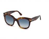 Tom Ford Beatrix-02 Tortoise Blonde Blue Smoke