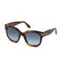 Tom Ford Beatrix-02 Tortoise Blonde Blue Smoke