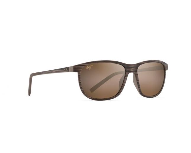 Maui Jim Dragon's Teeth Brown Stripe HCL Bronze