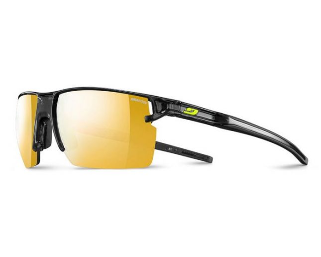 Julbo Outline Noir/Jaune REACTIV Performance 1-3 Flash Or