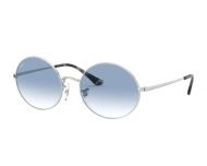 Ray-Ban RB1970 Oval Silver Clear Gradient Blue