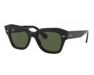 Ray-Ban RB2186 Black Crystal Green