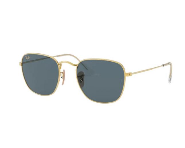 Ray-Ban RB1971 Square Gold Crystal Green