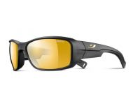 Julbo Lunette de Soleil Ado Rookie Noir Mat REACTIV Performance 2-4 Flash Or