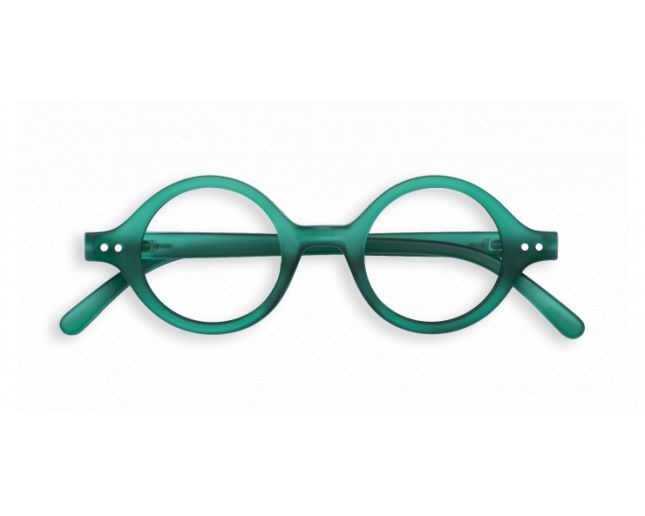 Izipizi Lunette de Lecture Forme J Reading Green Crystal