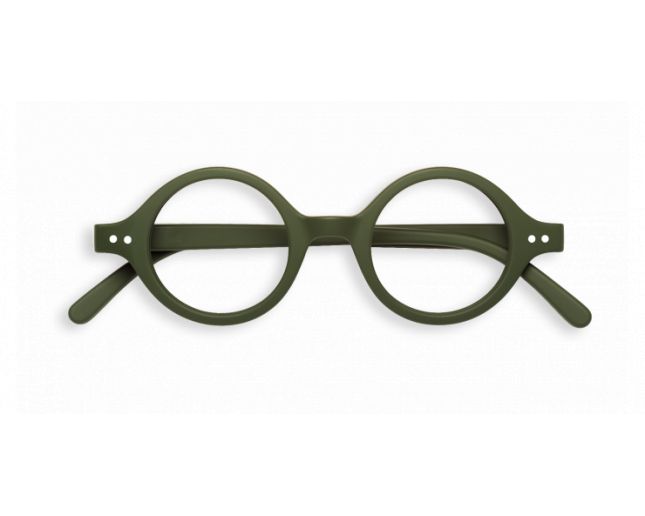 Izipizi Lunette de Lecture Forme J Reading Kaki Green