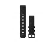 Garmin Bracelet Fénix QuickFit Nylon Noir Chiné - 22mm