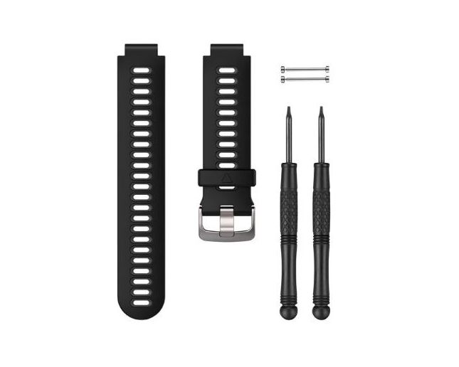 Bracelet pour montre Garmin Forerunner 910XT, bracelet de remplacement en  silicone pour montre Garmin Forerunner 910XT 